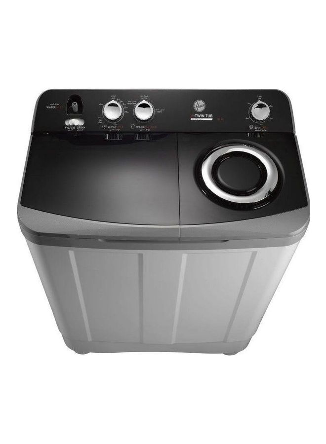هوفر غسالة ملابس نصف أوتوماتيك 10 kg HW-HTTN10LSTO رمادي - Image 1