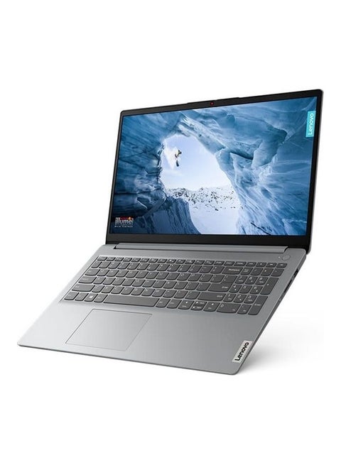 IdeaPad 1 Laptop With 15.6-Inch Display, Celeron N4500 Processor/4GB RAM/256GB SDD/Intel UHD Graphics/Free Dos(No Windows) English Grey