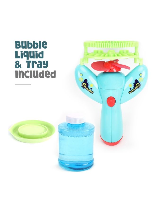 Moon Burst-Automatic Blowing Bubble Gun Toys For Girls And Boy Not Include Battery 12 x 4 x 17cm - Image 2