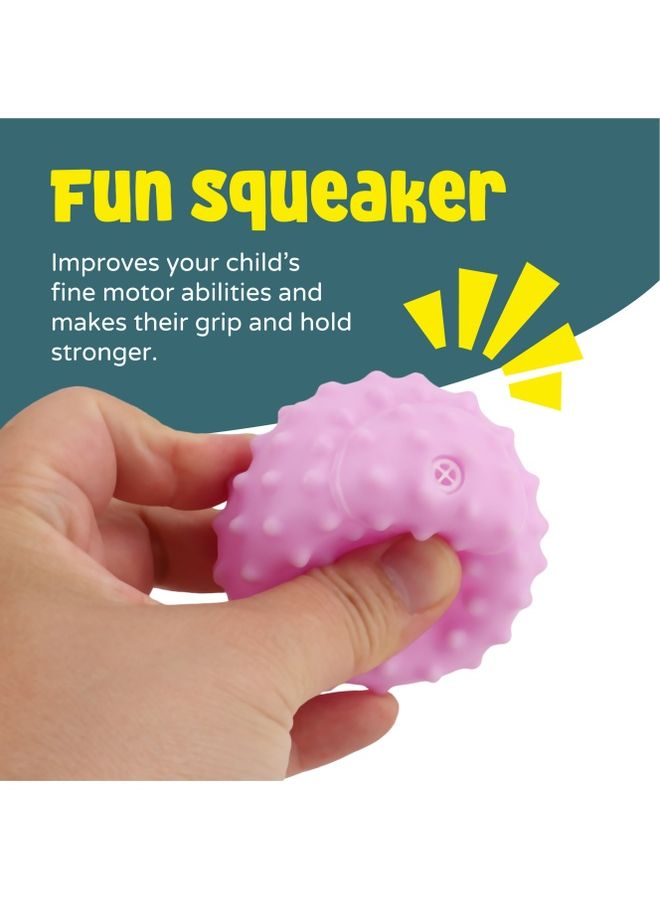Moon - Baby Learning Toy 6 Pack Soft Textured Balls 20 x 1 x 24cm - Image 1