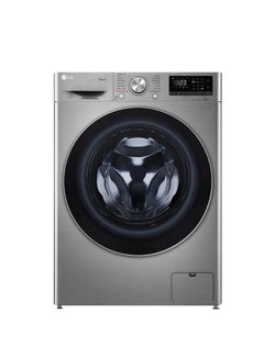 إل جي غسالة فيفاتشي أوتوماتيك تحميل أمامي، 9 kg F4R5VYG2T فضي  - Image 1