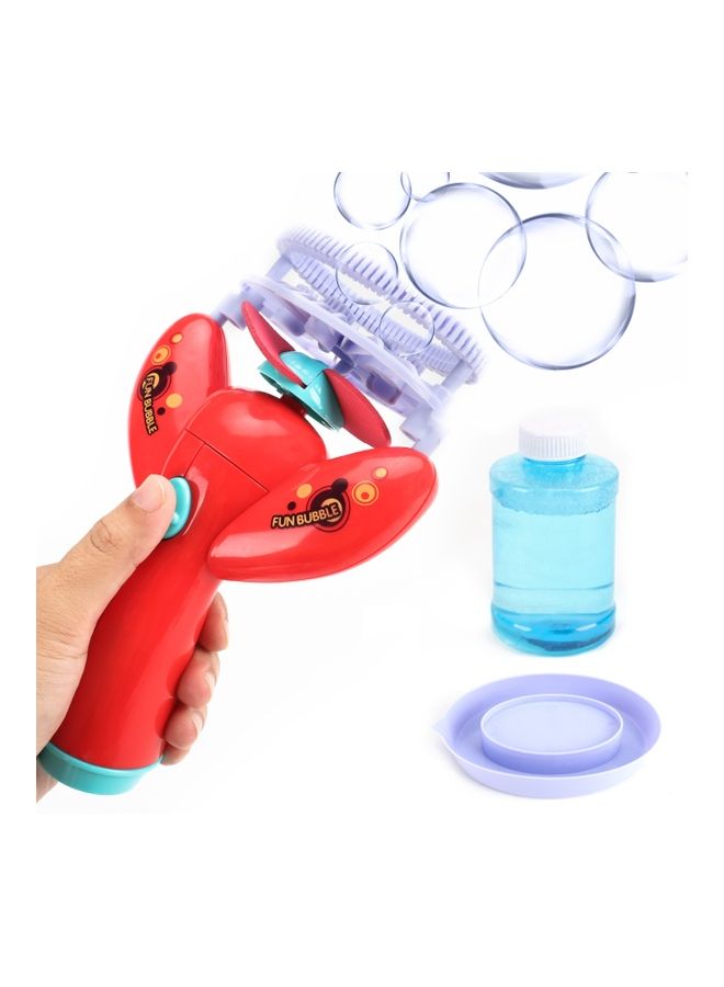 Moon Burst Automatic Blowing Bubble Gun Toys For Girls And Boys Not Include Battery 12 x 4 x 17cm - Image 1