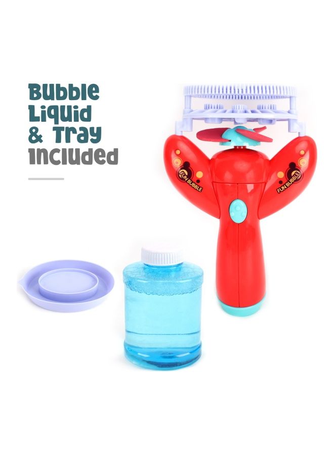 Moon Burst Automatic Blowing Bubble Gun Toys For Girls And Boys Not Include Battery 12 x 4 x 17cm - Image 3