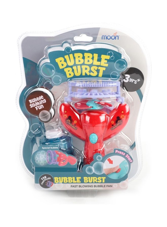 Moon Burst Automatic Blowing Bubble Gun Toys For Girls And Boys Not Include Battery 12 x 4 x 17cm - Image 4