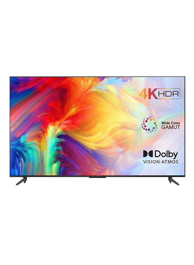 TCL 50-Inch 4K HDR10 Smart LED TV 50P735 Black - Image 1