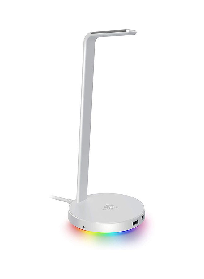 ريزر - حامل سماعة الرأس بيز ستيشن الإصدار الثاني كروما بإضاءة RGB وموزع USB 3.1 وصوت 7.1 بلون ميركوري - Image 1