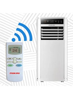 NIKAI 1 Ton Portable AC With Copper Tubing, Low Noise, And Powerful Cooling Power, Air Inlet Filter, Comes With Warranty Of 1 Year For AC And 3 Years For Compressor 50 W NPAC1251212A5 White  - Image 3