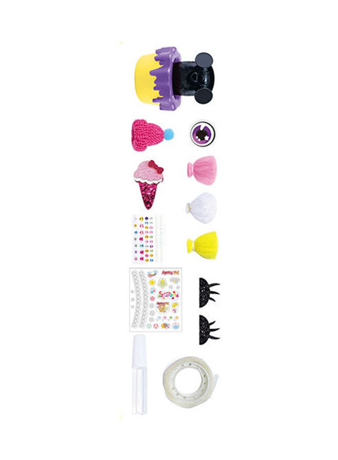 ZI DONG 49-Piece Plush Beans Diy Doll 12x19x9cm  - Image 5