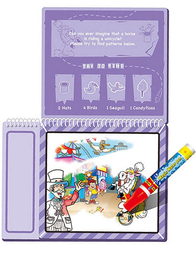 هوي لي تو كتاب رسم ماجيك ووتر متعدد الألوان - Image 3