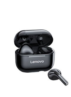 LP40 TWS Wireless Earphone Bluetooth 5.0 Dual Stereo Bass Touch Control IP54 Life Waterproof Black