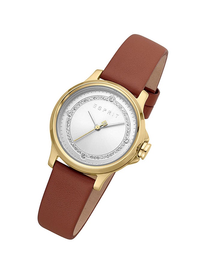 ESPRIT Women's Leather Analog Watch 144L0035  - Image 4
