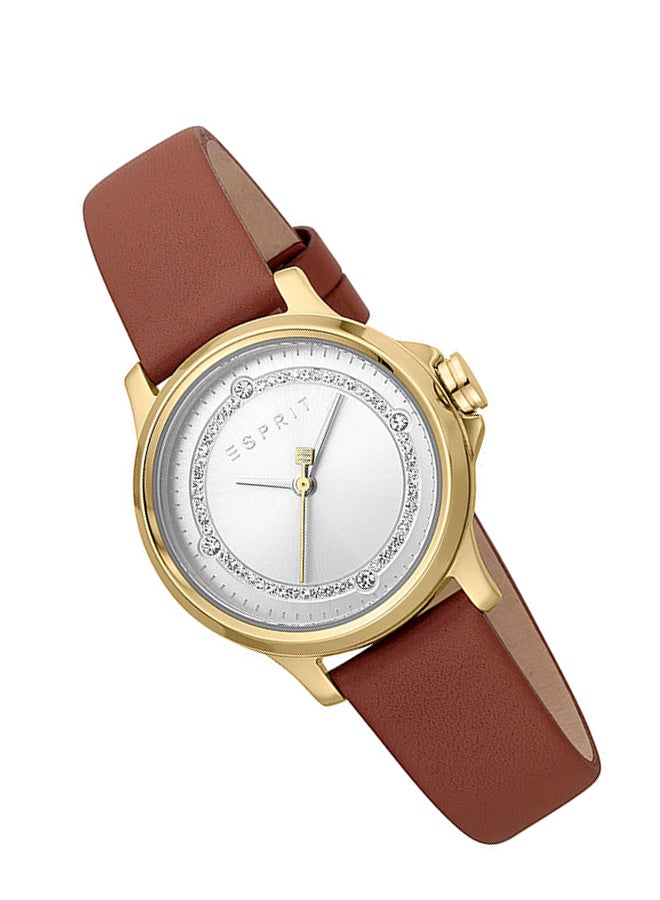 ESPRIT Women's Leather Analog Watch 144L0035  - Image 5
