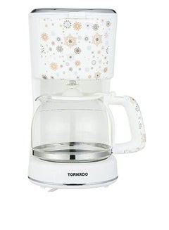 تورنيدو محضرة قهوة أمريكان أوتوماتيك 1.25 لتر 1.25 L 900 W TCMA-9125-C أبيض  - Image 5