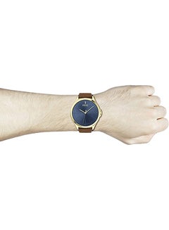 HUGO BOSS Men's Leather Analog Wrist Watch 1530134  - Image 5
