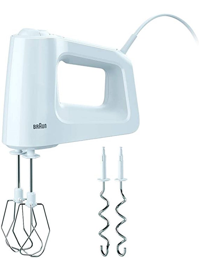 BRAUN - MultiMix 3 Hand Mixer 0.9 kg 450 W HM3000 White - Image 1