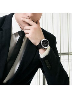 SKMEI Men's 1728 Waterproof Stainless Steel Prayer Islamic Azan Watch  - Image 3