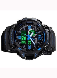 SKMEI Men's 1520 Cool Plastic Strap Double Time Digital Watch  - Image 3