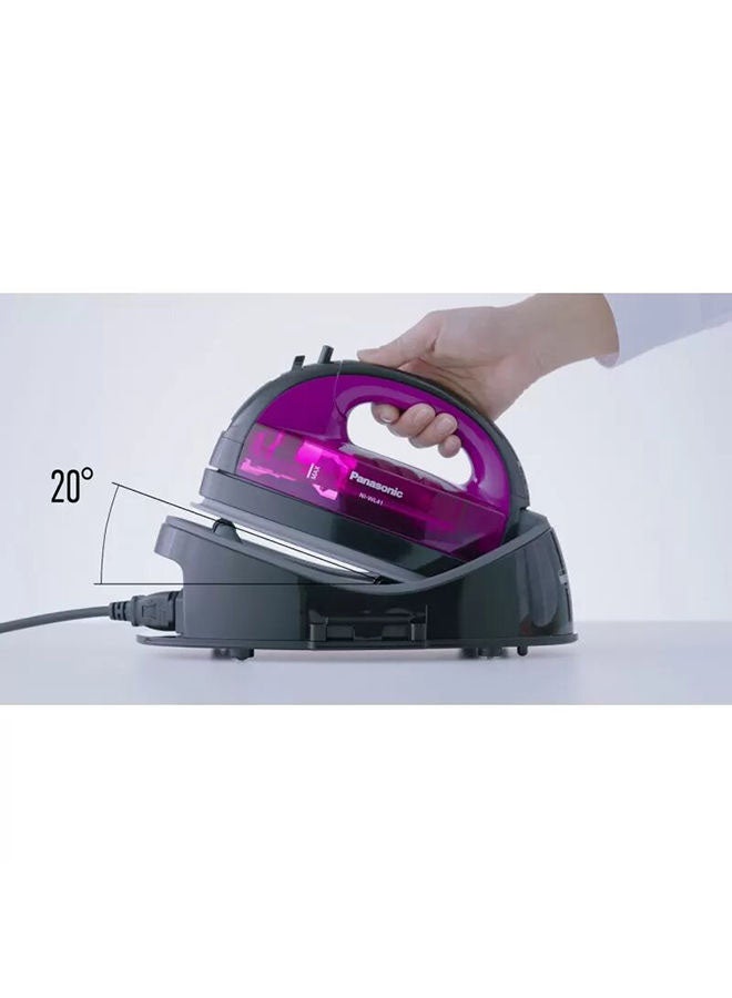 باناسونيك جهاز كي بالبخار دون سلك NI-WL41 بنفسجي/ أسود - Image 3