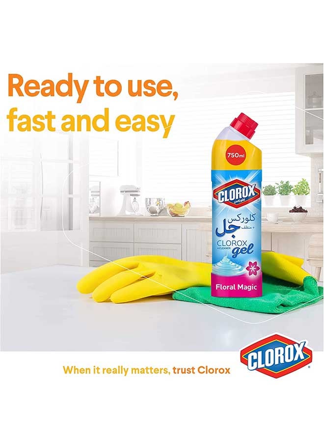 Clorox Floral Magic Clorox Plus Cleaner Gel 750ml  - Image 5