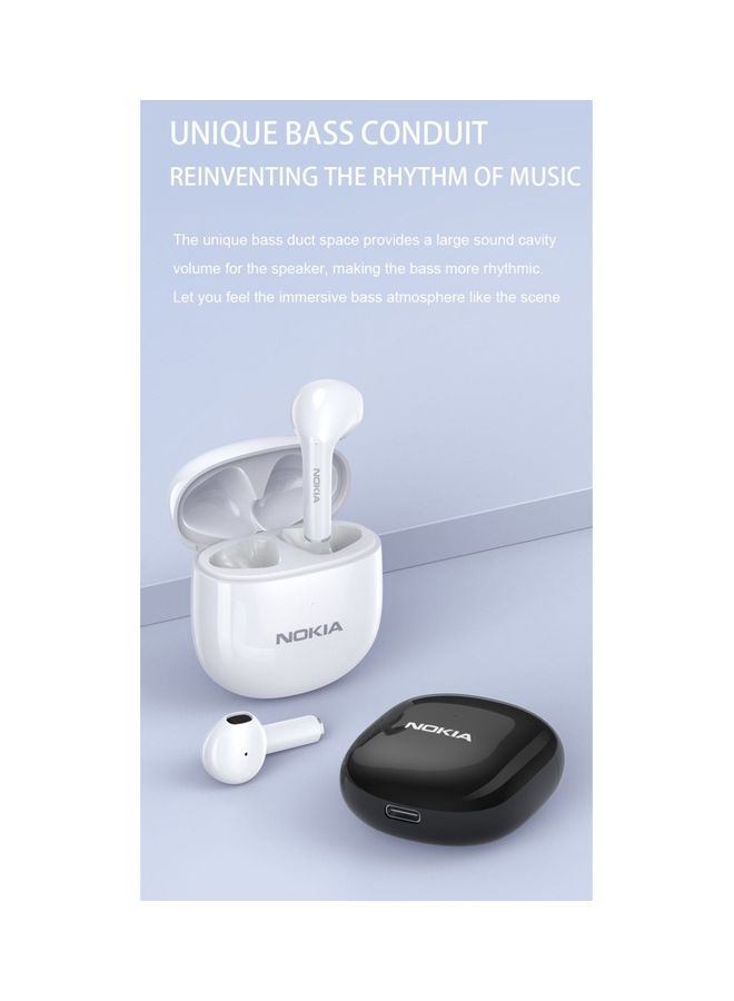 NOKIA - E3110 True Wireless Earphone Noise Reduction Touch Control HiFi Stereo Sound Headset BT 5.1 Earphones with Microphone Purple - Image 1