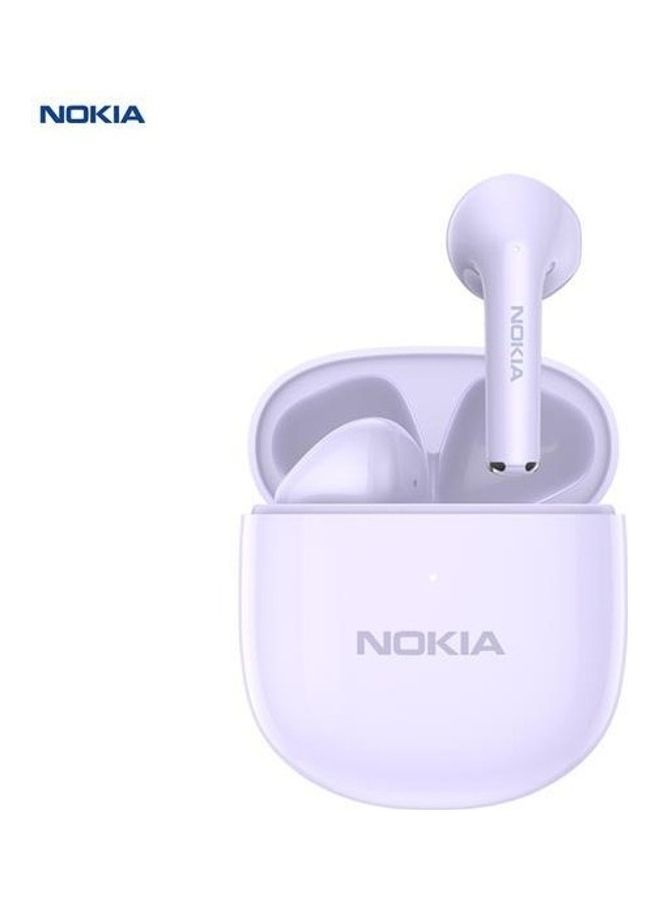 NOKIA - E3110 True Wireless Earphone Noise Reduction Touch Control HiFi Stereo Sound Headset BT 5.1 Earphones with Microphone Purple - Image 1