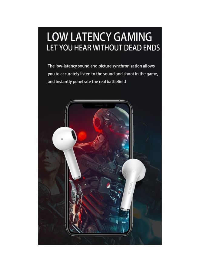 NOKIA - E3110 True Wireless Earphone Noise Reduction Touch Control HiFi Stereo Sound Headset BT 5.1 Earphones with Microphone Purple - Image 1
