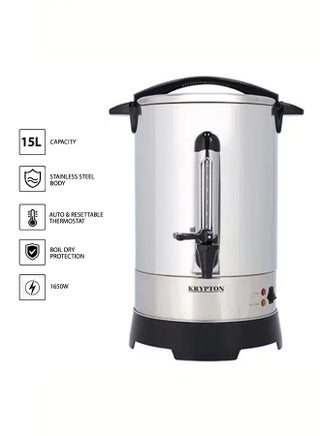 Stainless Steel Electric Kettle 15 L 1650 kW KNK6324 Silver - v1670842485/N50876670A_1