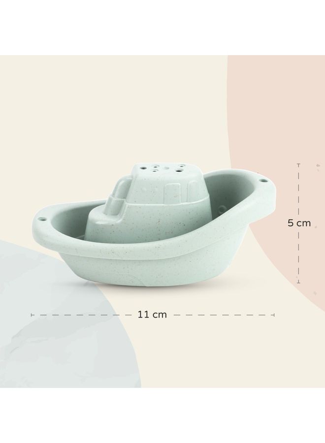 Moon Stacking Boat 6 Pcs Nesting Baby Bath Toys For Girls & Boy 15 x 6.5 x 21cm - Image 5