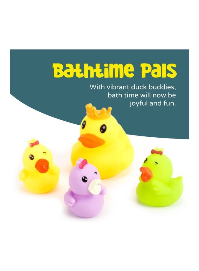 Moon Floating Set Assorted Mini Duck Family With Boat And Sieve ‎29.5 x 2 x 33.5cm - Image 2