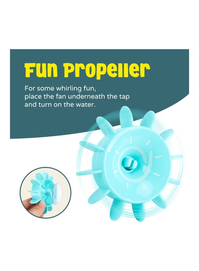 Moon Floating Set Assorted Mini Duck Family With Boat And Sieve ‎29.5 x 2 x 33.5cm - Image 3