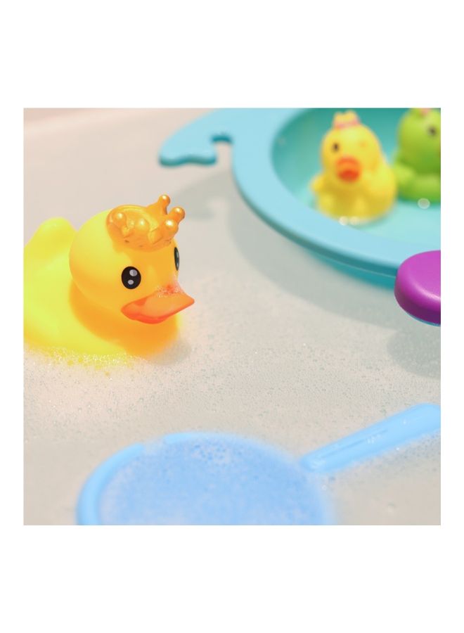 Moon Floating Set Assorted Mini Duck Family With Boat And Sieve ‎29.5 x 2 x 33.5cm - Image 5