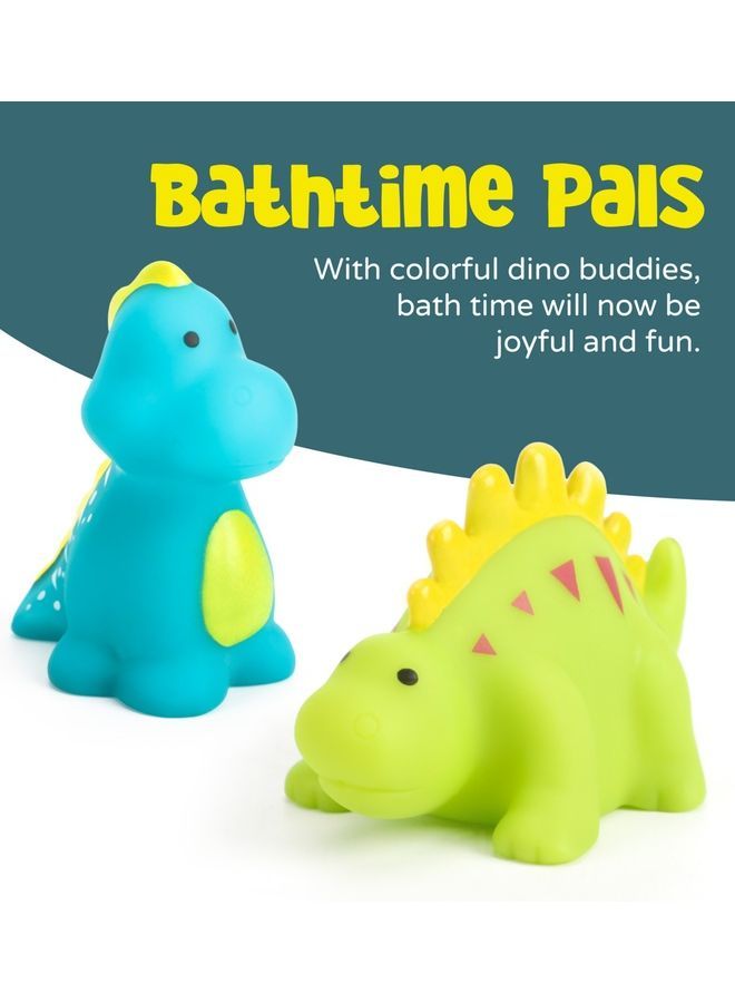Moon Animal Bath Mini Dinosaur Toys Set For Toddlers Dino 16.5 x 5 x 12cm - Image 2