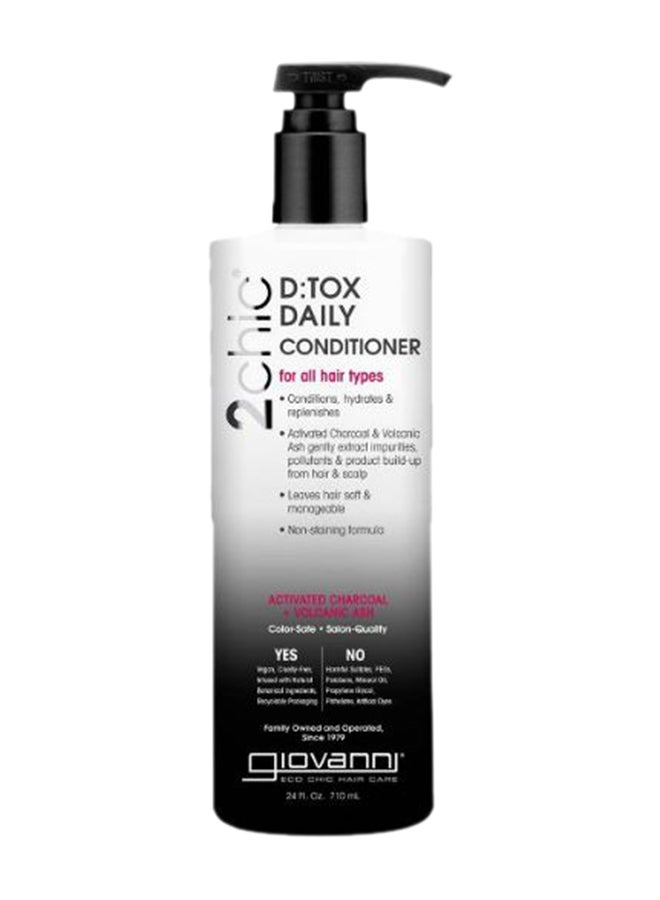 Giovanni 2chic Detox Daily Conditioner 710ml - Image 1