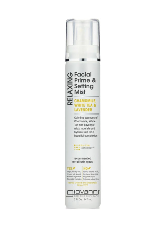 Giovanni Relaxing Facial Prime & Setting Mist 147ml 
