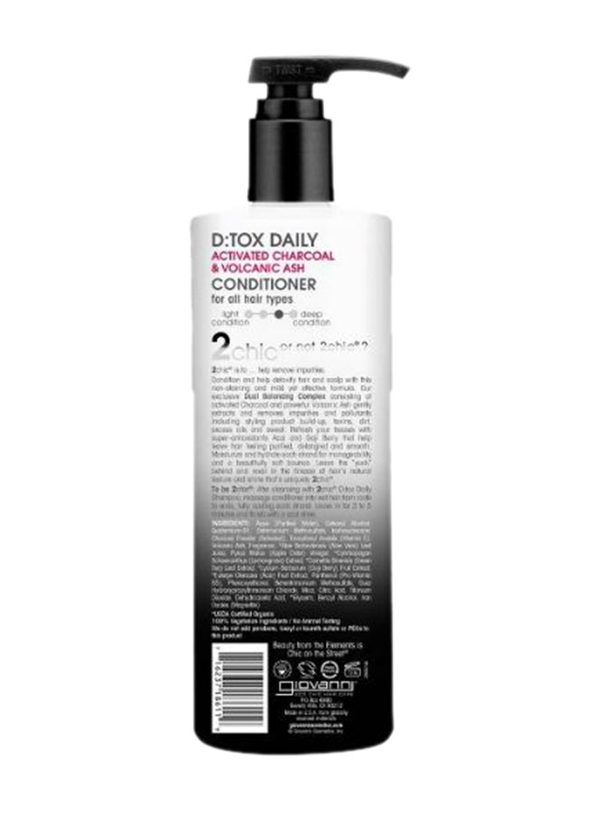 Giovanni 2chic Detox Daily Conditioner 710ml - Image 2