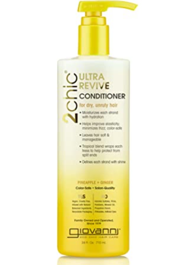 Giovanni 2chic Ultra-Revive Pineapple & Ginger Conditioner 710ml - Image 1