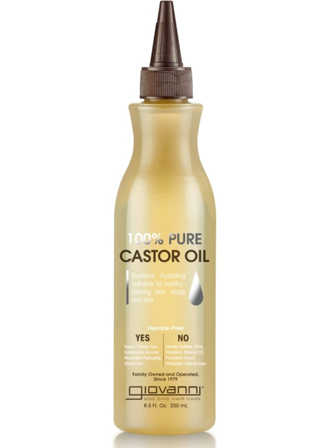 Giovanni 100% Pure Castor Oil 250ml  - Image 1