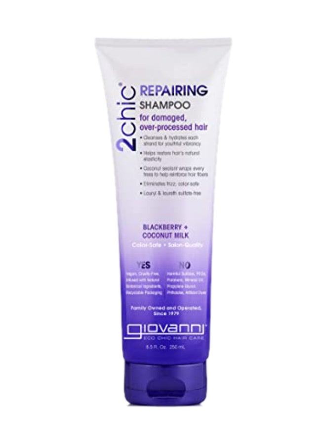 Giovanni 2Chic Repairing Shampoo 250ml  - Image 1
