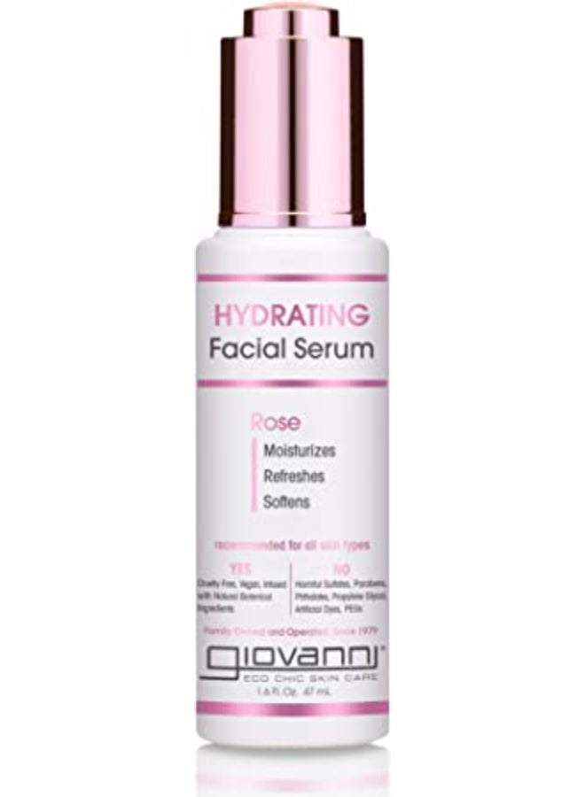 Giovanni Hydrating Facial Serum Rose 47ml
