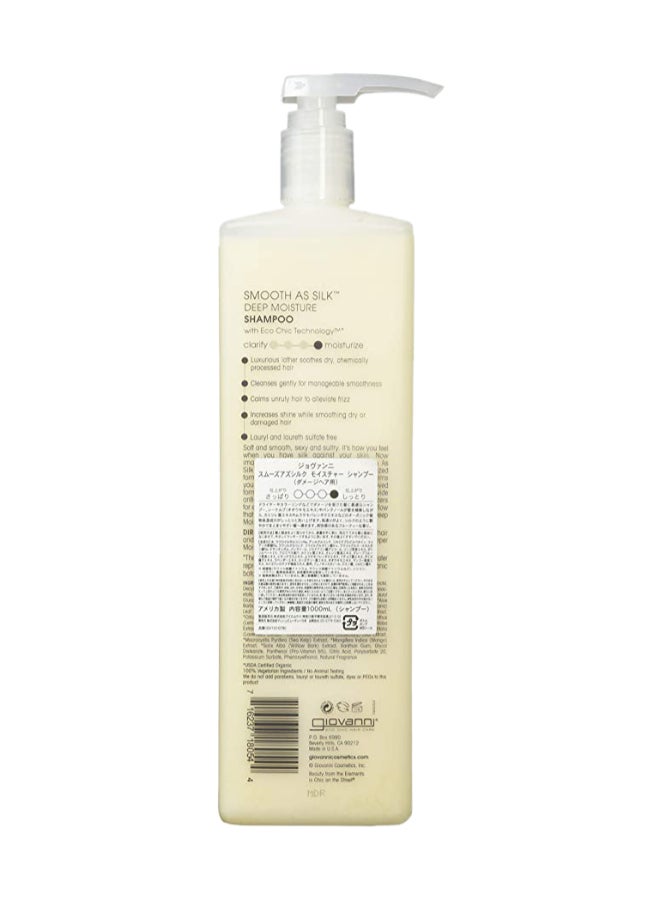 Giovanni - Smooth As Silk Deep Moisture Shampoo 1000ml - Image 1