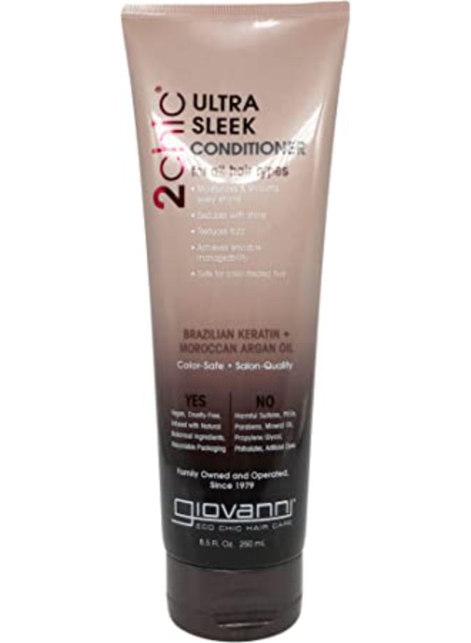 Giovanni 2Chic Ultra-Sleek Conditioner 250ml - Image 1