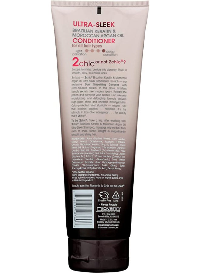Giovanni 2Chic Ultra-Sleek Conditioner 250ml - Image 2