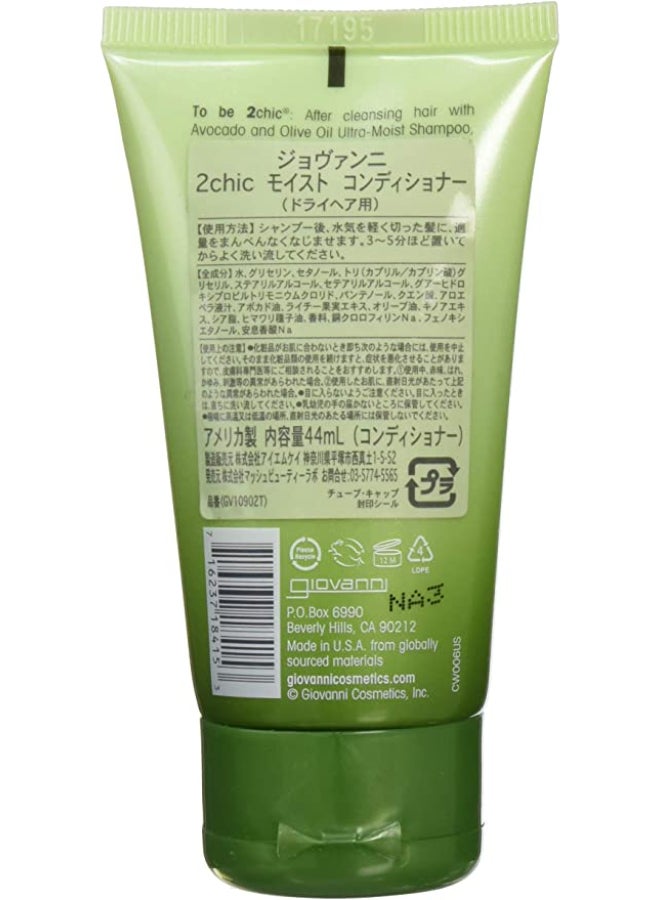 Giovanni 2Chic Avocado & Olive Oil Conditioner 44ml - Image 2