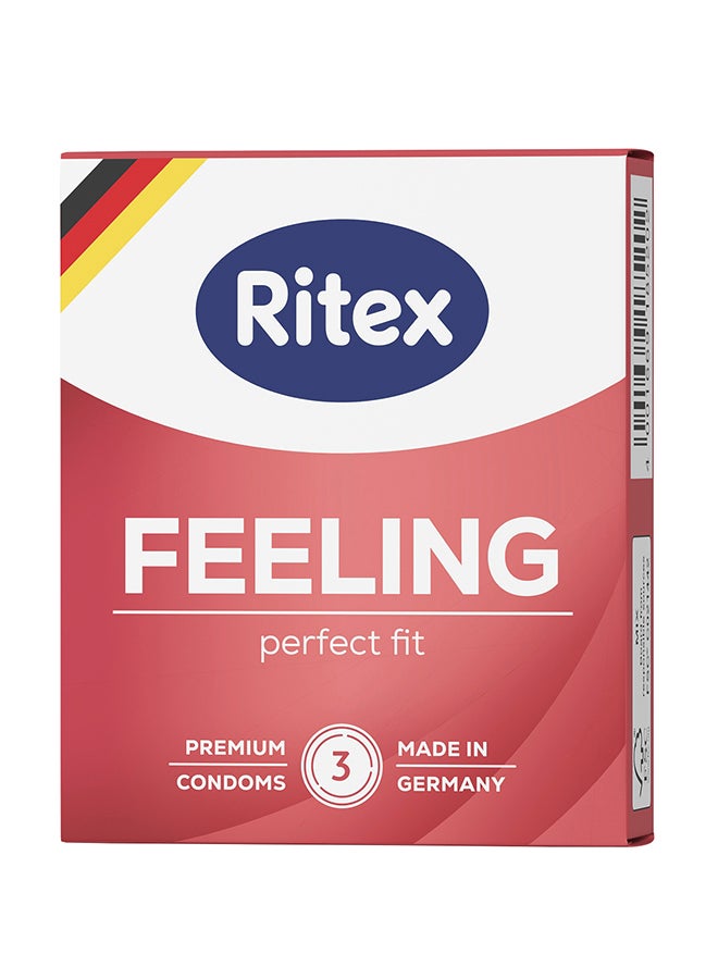 Condom FEELING (Perfect Fit) Pack of 3 - v1670848325/N44468307A_1