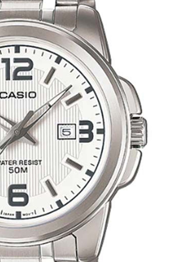 CASIO - Men's Stainless Steel Analog Wrist Watch MTP-1314D-7AVDF - Image 1