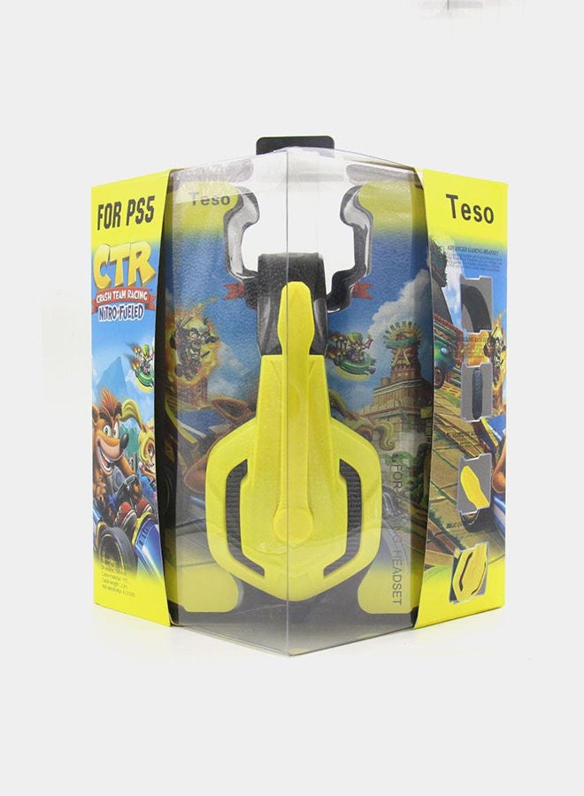 تيسو سماعة رأس سلكية للألعاب CTR نيترو بتصميم يغطي الرأس لأجهزة بلايستيشن 4/ بلايستيشن 5/ إكس بوكس ون/ إكس بوكس سيريس إكس/ نينتندو سويتش/ جهاز الكمبيوتر - Image 2