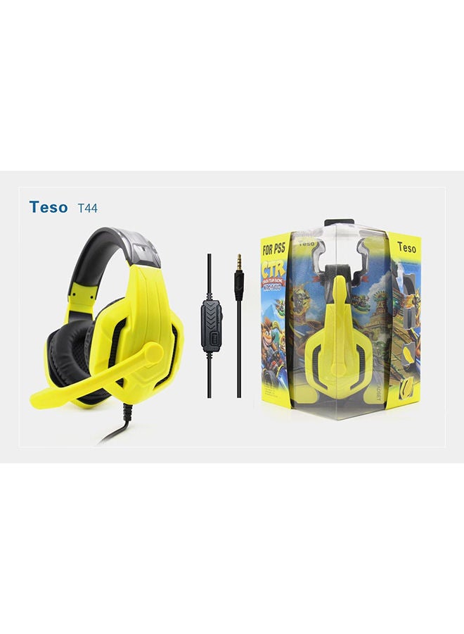 تيسو سماعة رأس سلكية للألعاب CTR نيترو بتصميم يغطي الرأس لأجهزة بلايستيشن 4/ بلايستيشن 5/ إكس بوكس ون/ إكس بوكس سيريس إكس/ نينتندو سويتش/ جهاز الكمبيوتر - Image 3