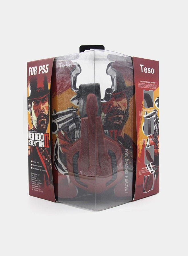 تيسو سماعة رأس سلكية للألعاب ريد ديد ريديمبشن توضع على الرأس - Image 2