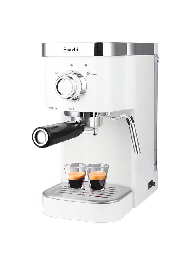 Saachi 3 In 1 Espresso Coffee Maker 1.25 L 1450 W NL-COF-7061-WH White  - Image 2