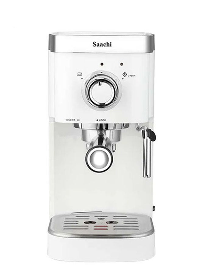 Saachi 3 In 1 Espresso Coffee Maker 1.25 L 1450 W NL-COF-7061-WH White  - Image 5